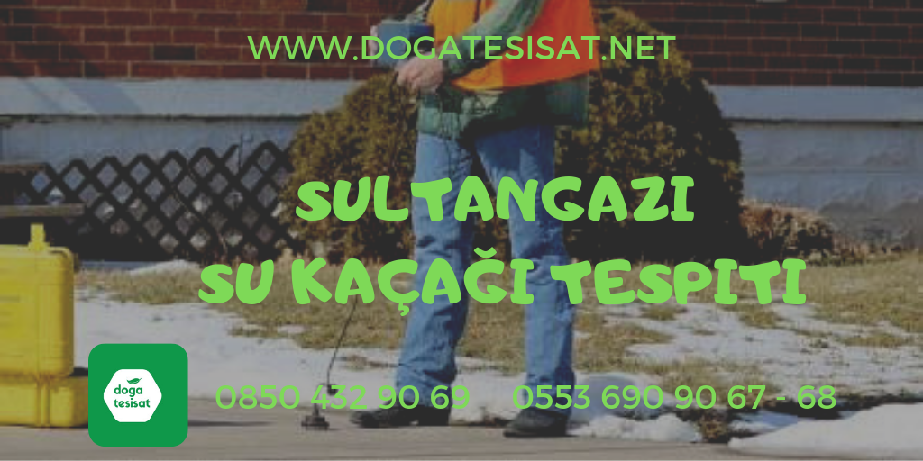 Sultangazi Su Kaçağı Tespiti