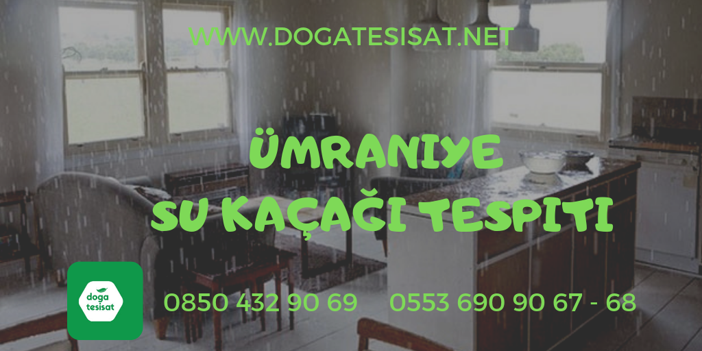 Ümraniye Su Kaçağı Tespiti