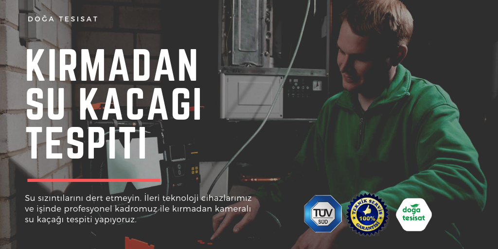 Su kaçağı tespiti