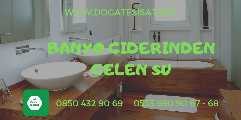 Banyo Giderinden Gelen Su